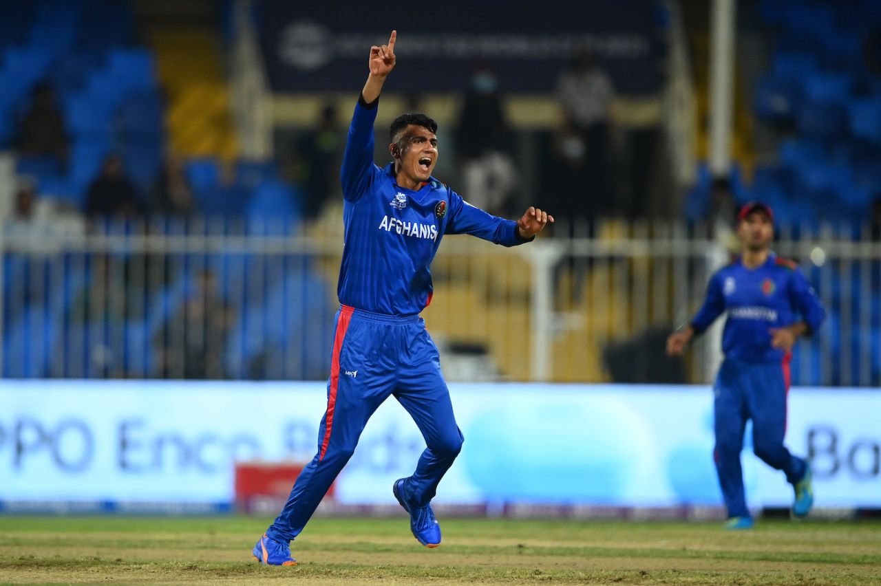 Cover image for T20 वर्ल्ड कप में रनो के मार्जिन से अफगानिस्तान की सबसे बड़ी जीत