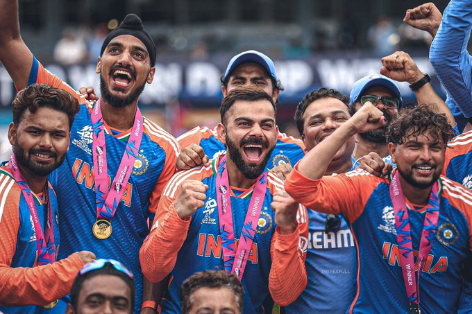 Cover image for T20 World Cup 2024 फाइनल मैच के 10 वायरल तस्वीर