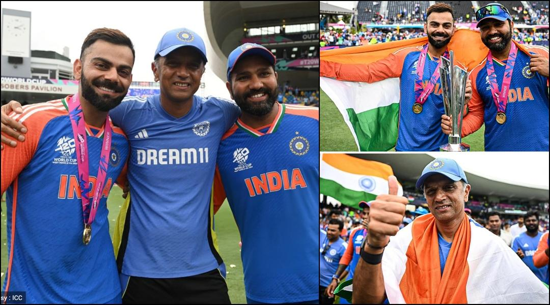 Cover image for T20 विश्व कप 2024 में इंडिया के जीत के बाद इन बड़े खिलाड़ियों ने T20 से लिया सन्यास