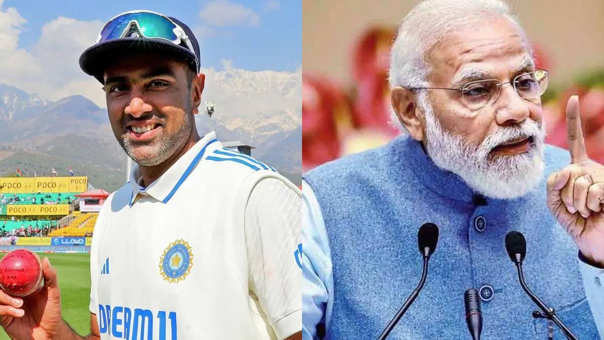 प्रधानमंत्री नरेन्द्र मोदी ने लिखा रविचंद्रन अश्विन को पत्र 1