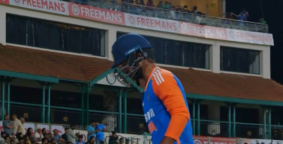 Arshdeep Singh batting dismissal