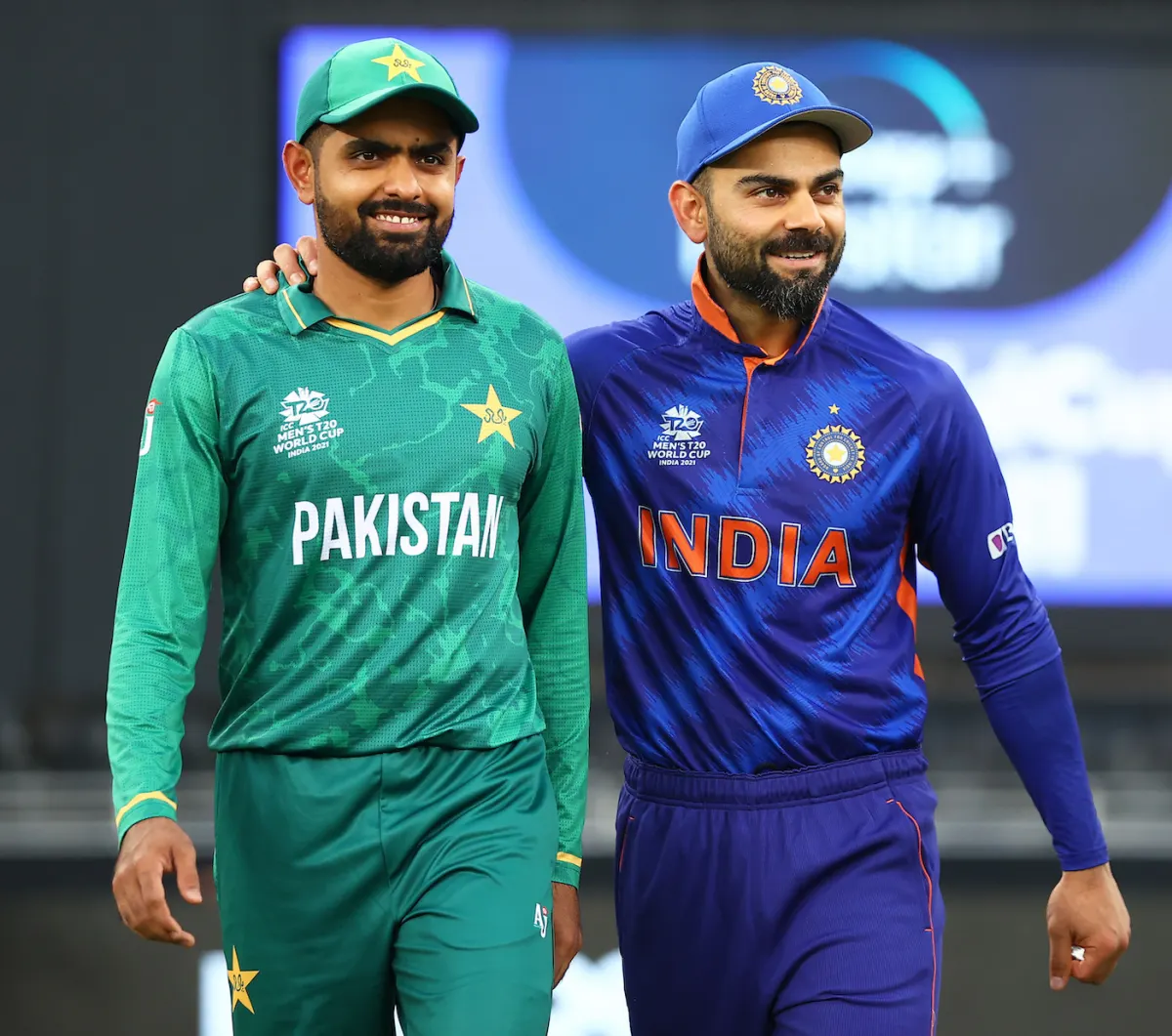 Babar Azam and Virat Kohli