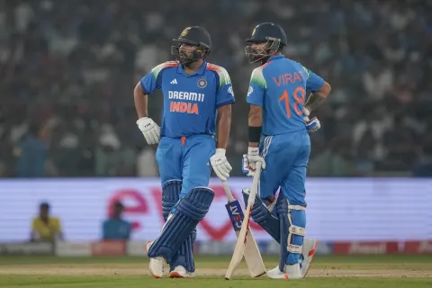 Rohit Sharma and Virat Kohli 