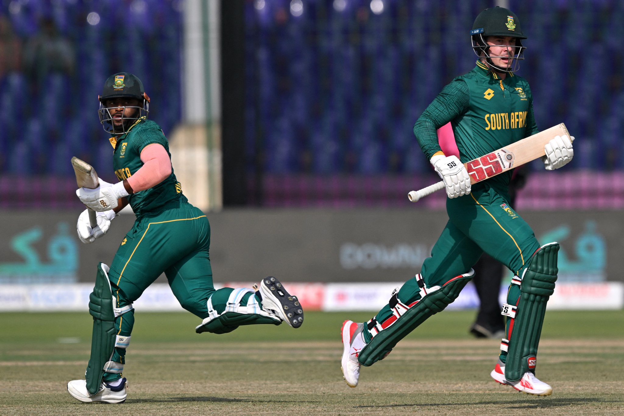 Temba Bavuma and Matthew Breetzke