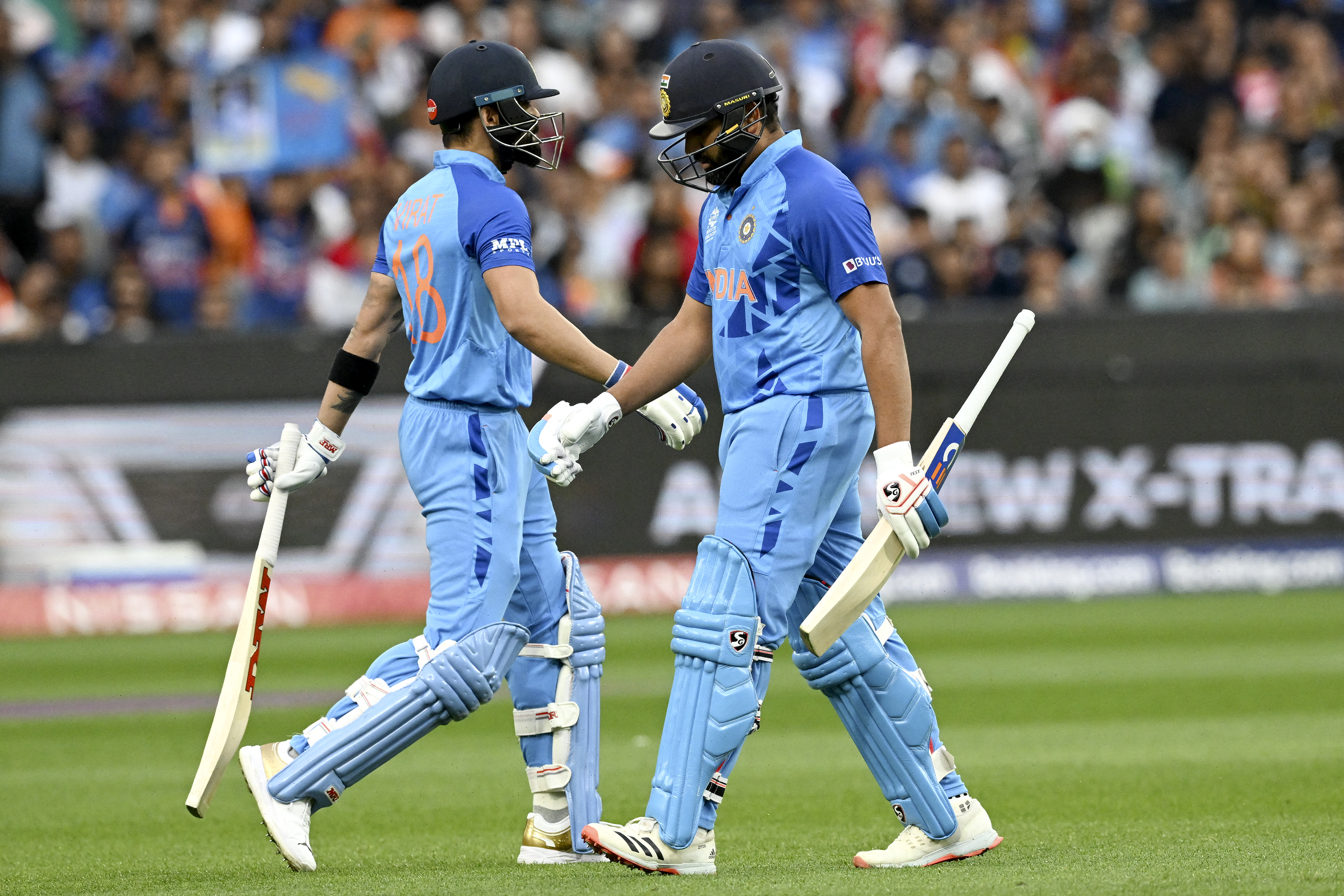 Virat Kohli with Rohit Sharma