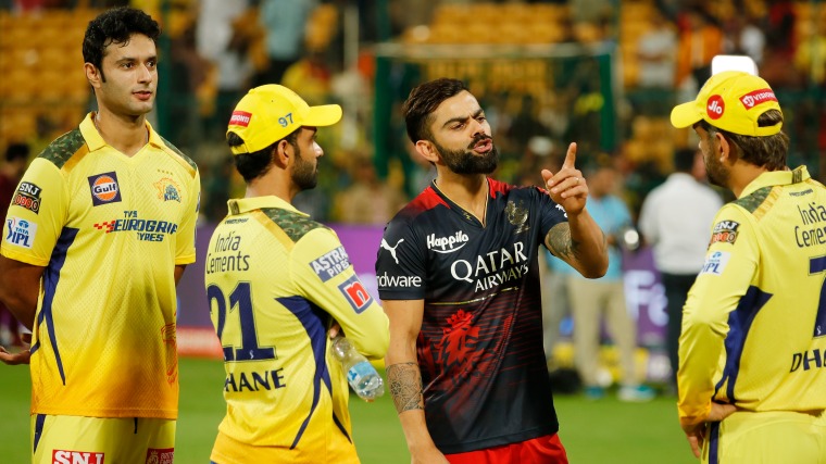 Virat with Dhoni