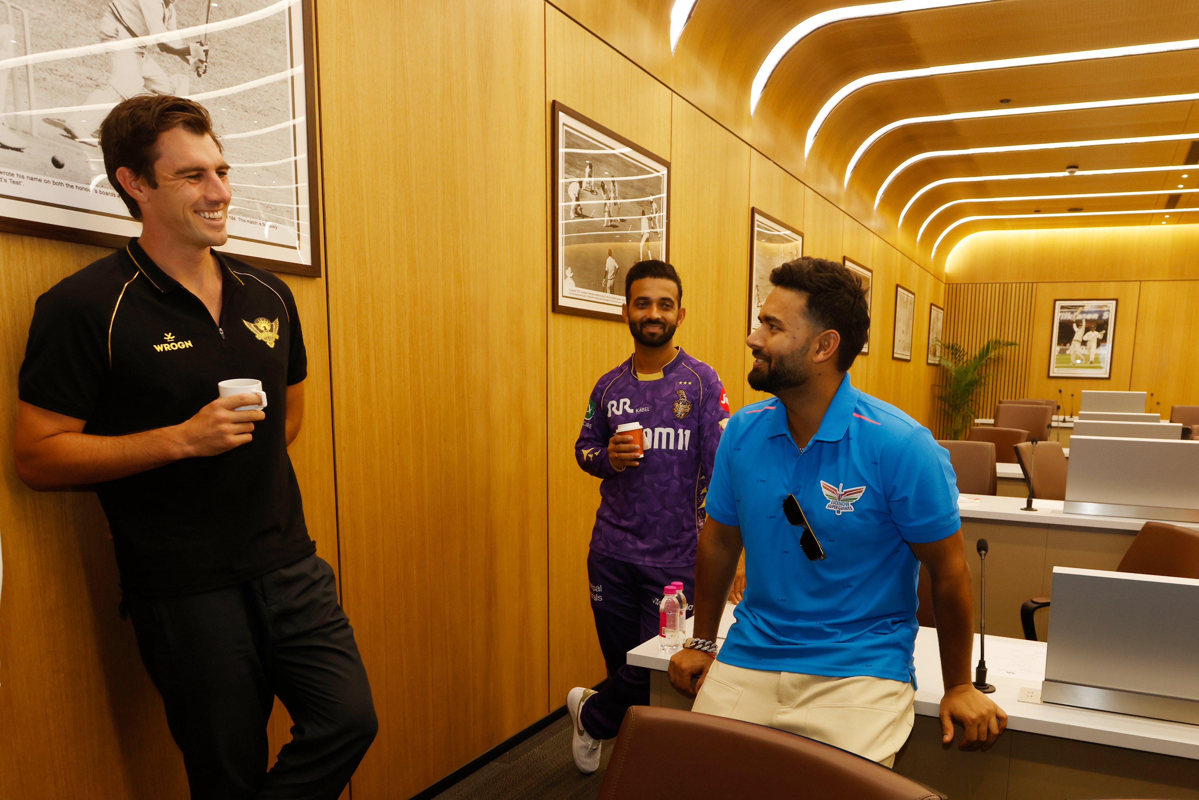 Pat Cummins, Rishabh Pant and Rahane
