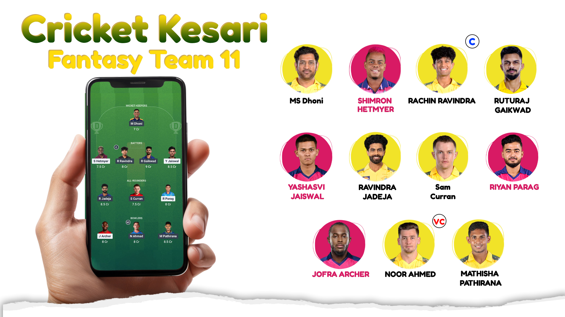 क्रिकेट केसरी फैंटेसी XI