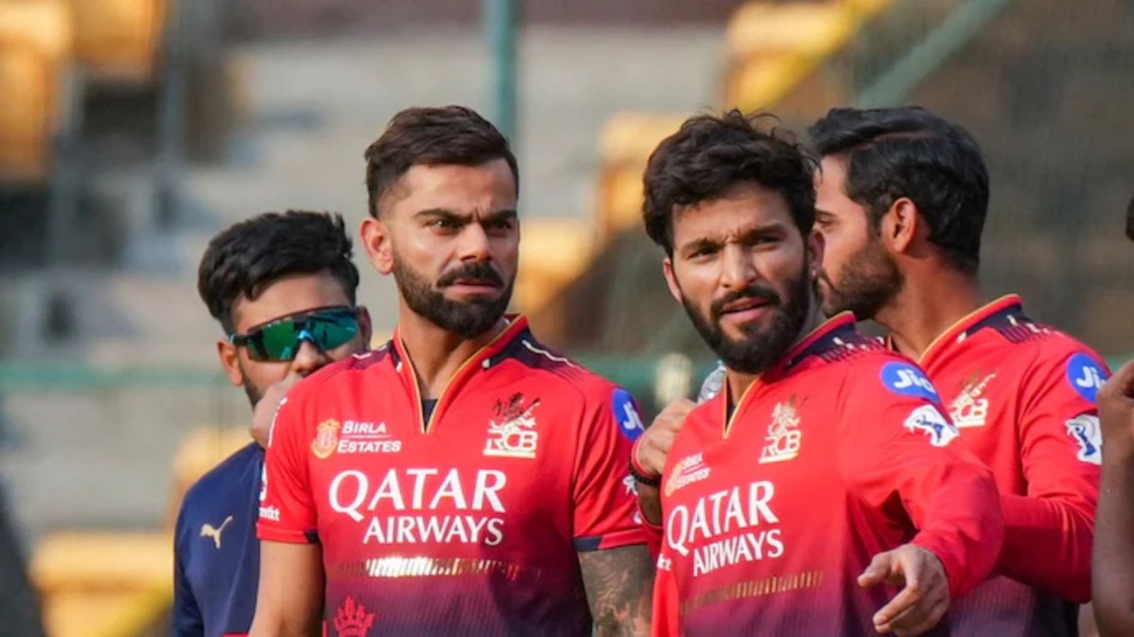 Rajat Patidar with Virat Kohli