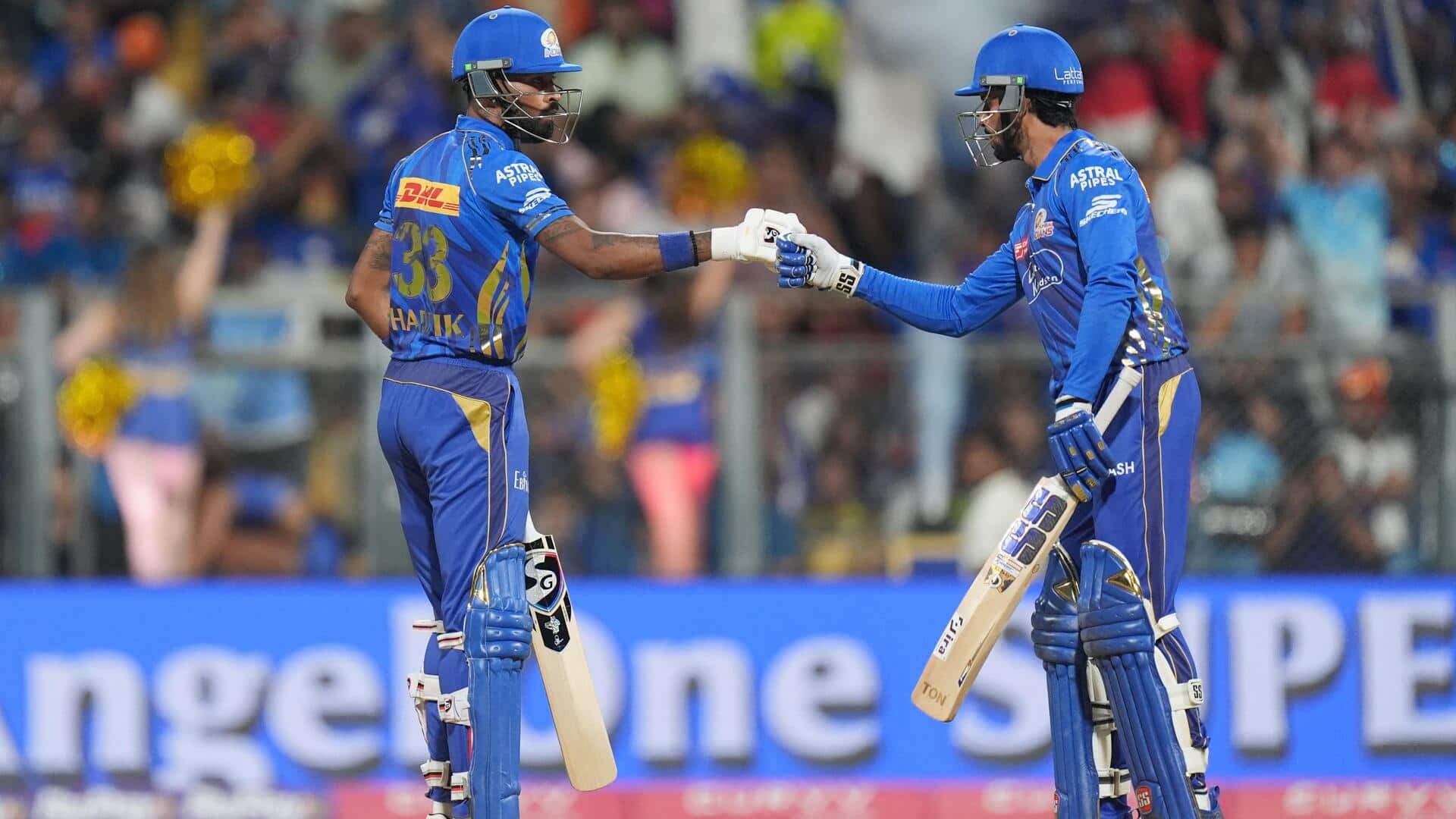 Tilak varma and Hardik Pandya