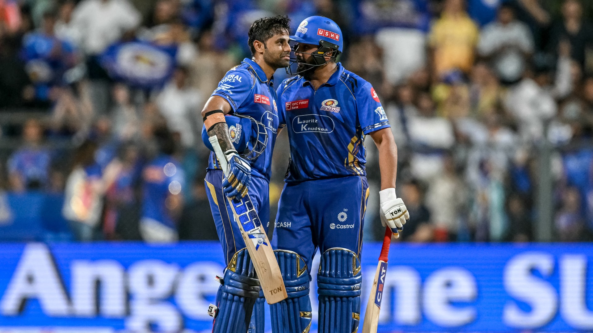 Rohit Sharma with Suryakumar Yadav