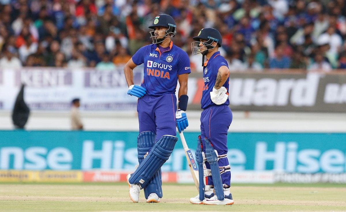 Ishan Kishan with Shreyas Iyer