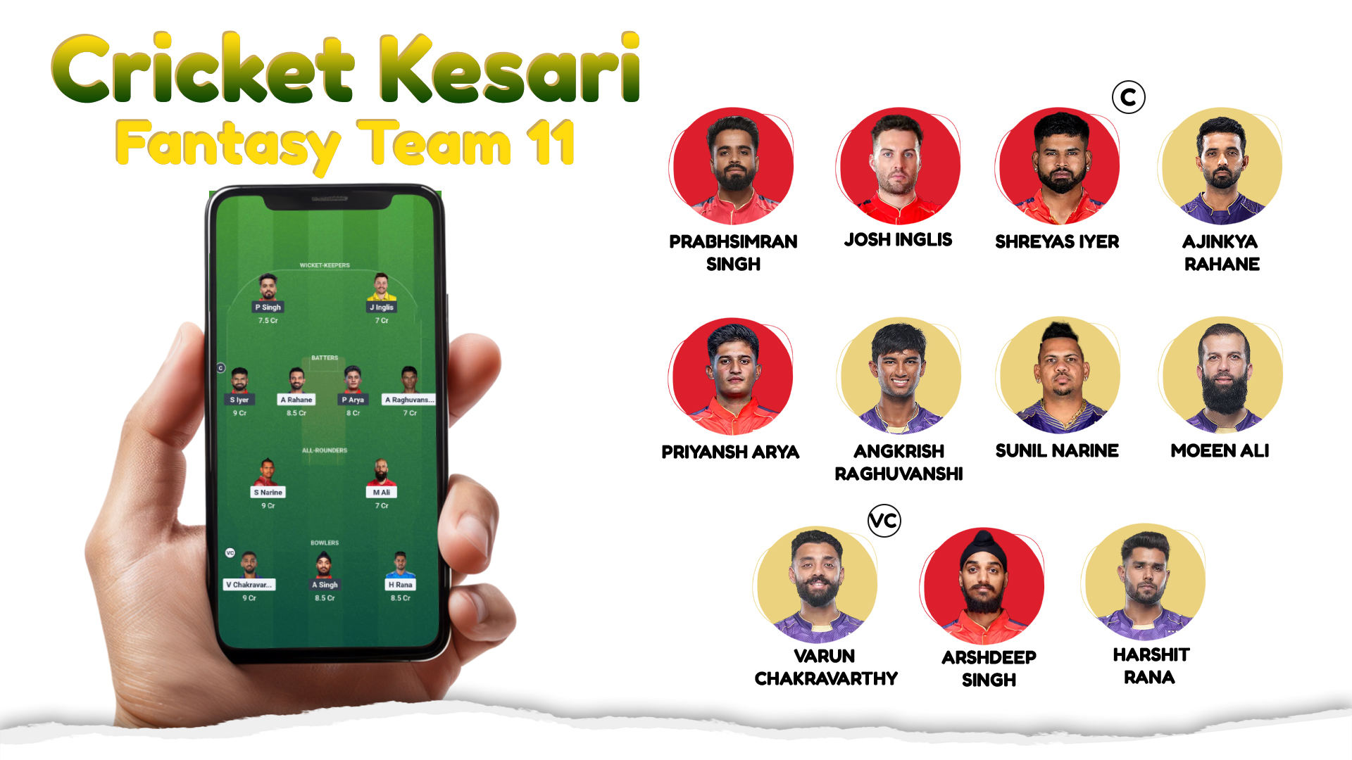 Cricket Kesari Fantasy XI