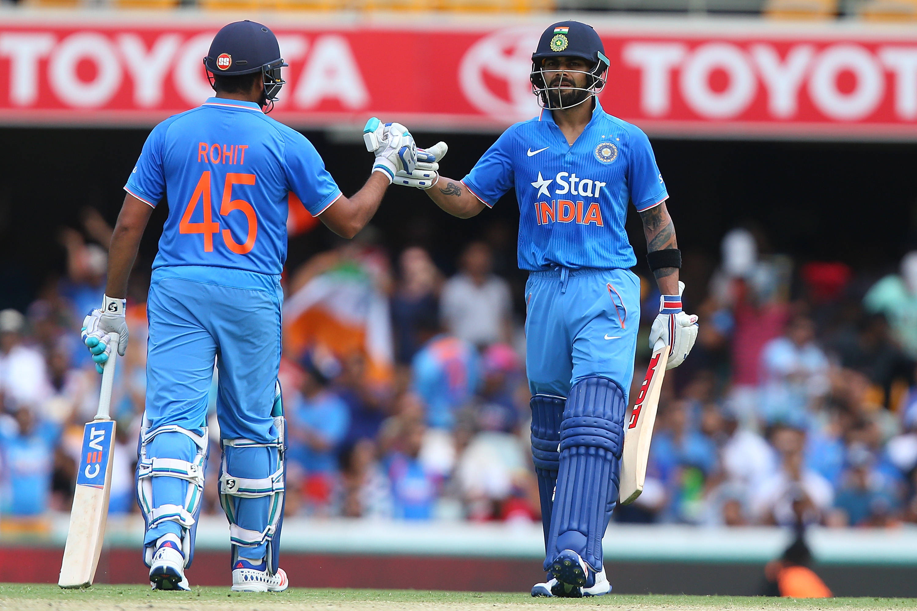 Virat Kohli with Rohit Sharma
