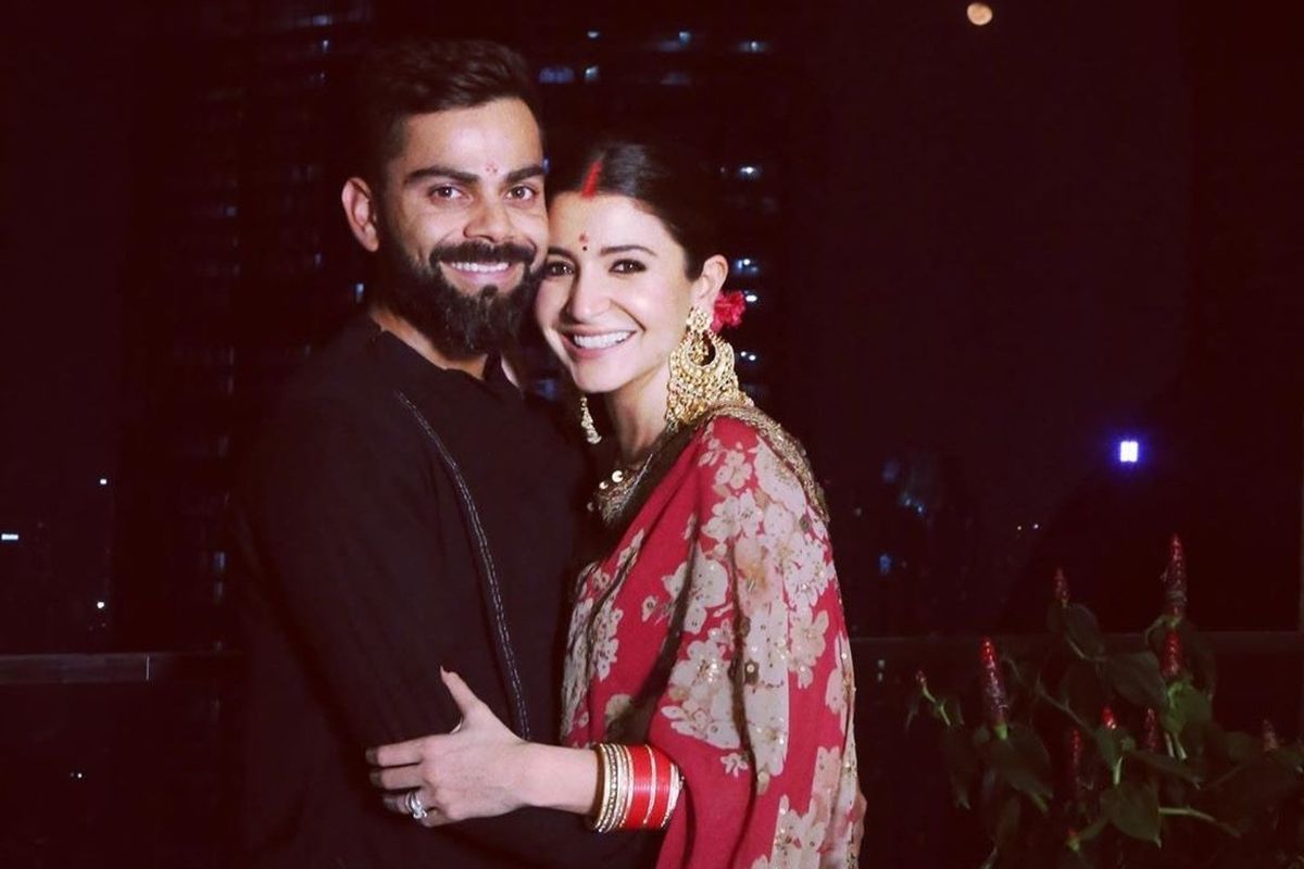 Virat Kohli and Anushka Sharma