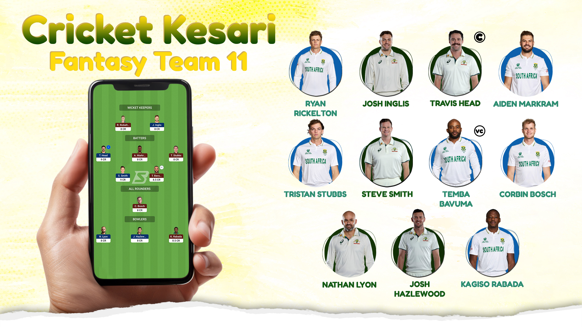Cricket Kesari Fantasy 11