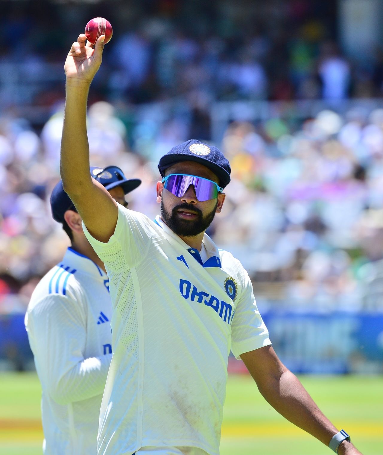 Cover image for टेस्ट क्रिकेट में Mohammed Siraj की सर्वश्रेष्ठ गेंदबाज़ी आंकड़े