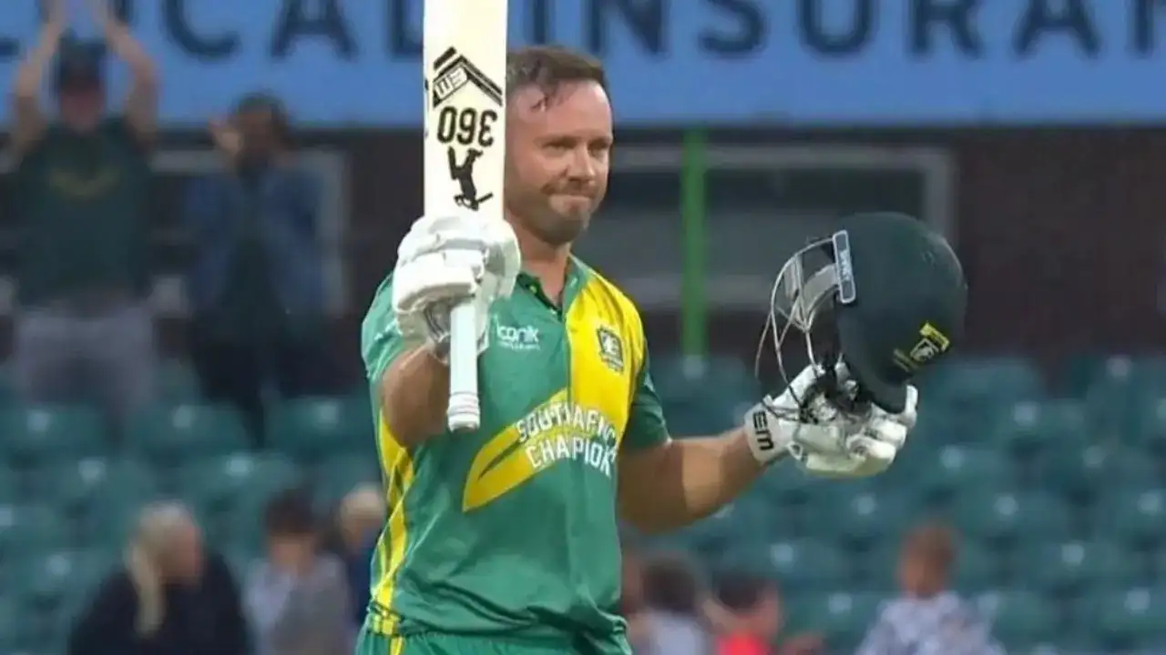 Cover image for AB de Villiers Performance in 2025 WCL
