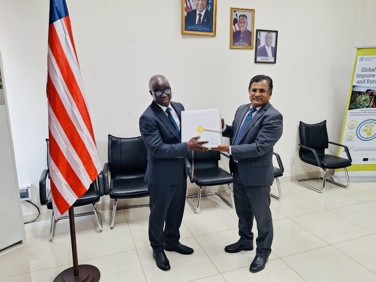 India and Liberia Meeting 4