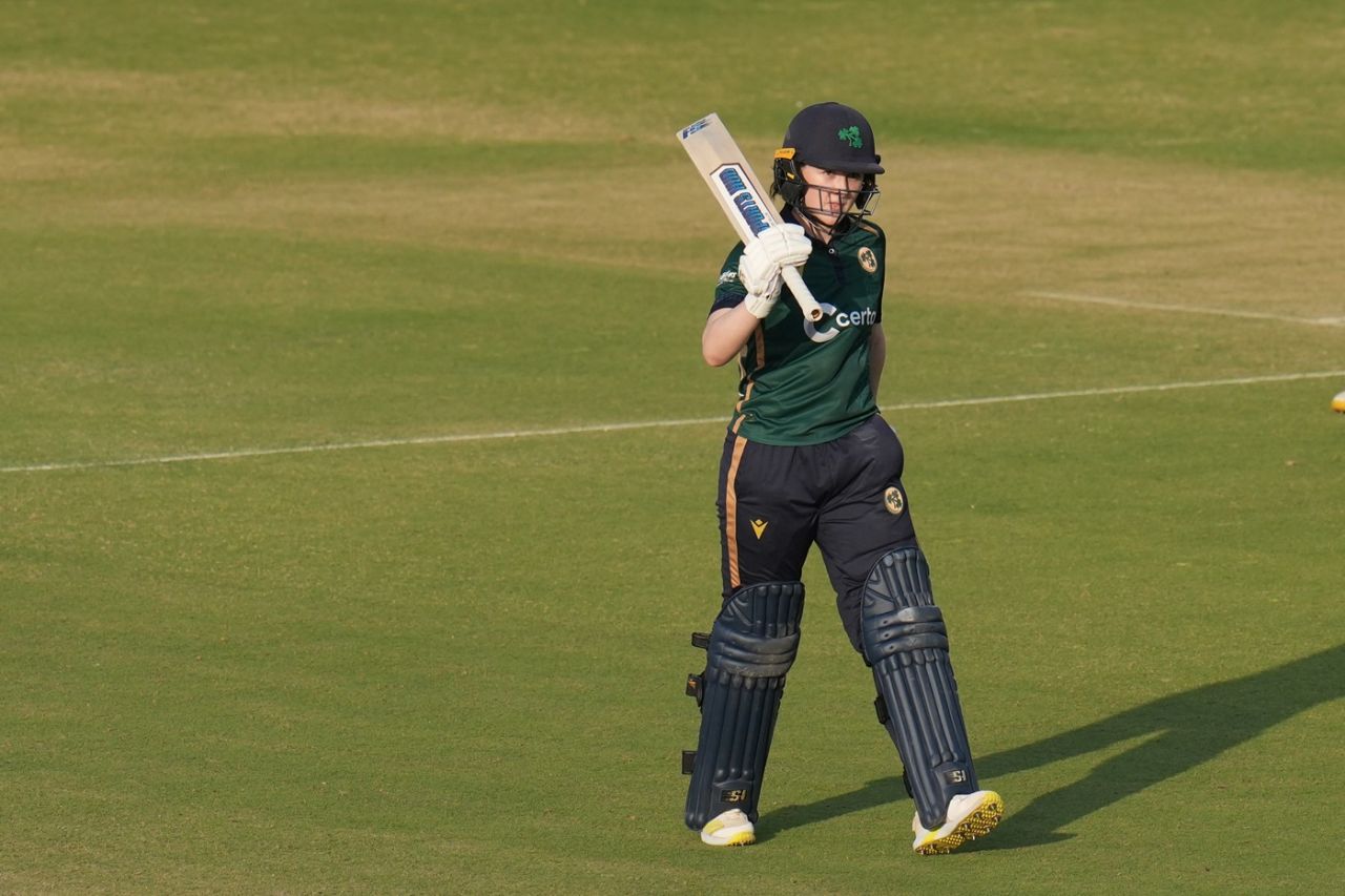Coulter Reilly scored her maiden half-century against India in 2nd women's ODI