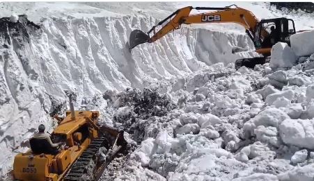 Heavy rainfall on Sunday triggered landslides in Jammu and Kashmir's Ramban district