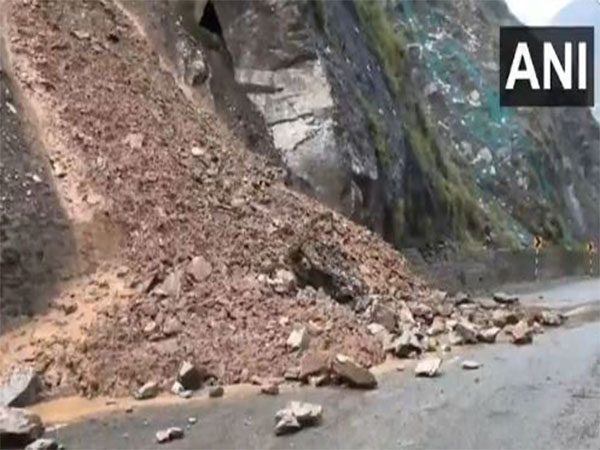 Heavy rainfall on Sunday triggered landslides in Jammu and Kashmir's Ramban district