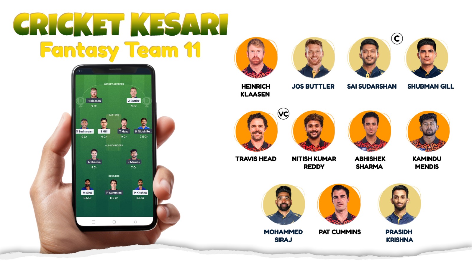CRICKET KESARI FANTASY XI