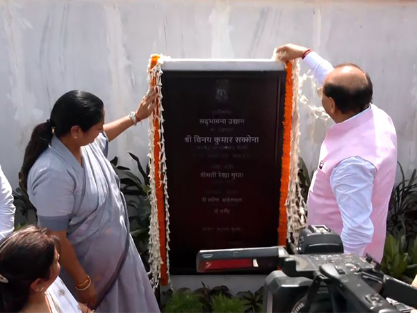 Redeveloped Sadbhavana Park inaugurated by Delhi CM Rekha Gupta and LG VK Saxena 