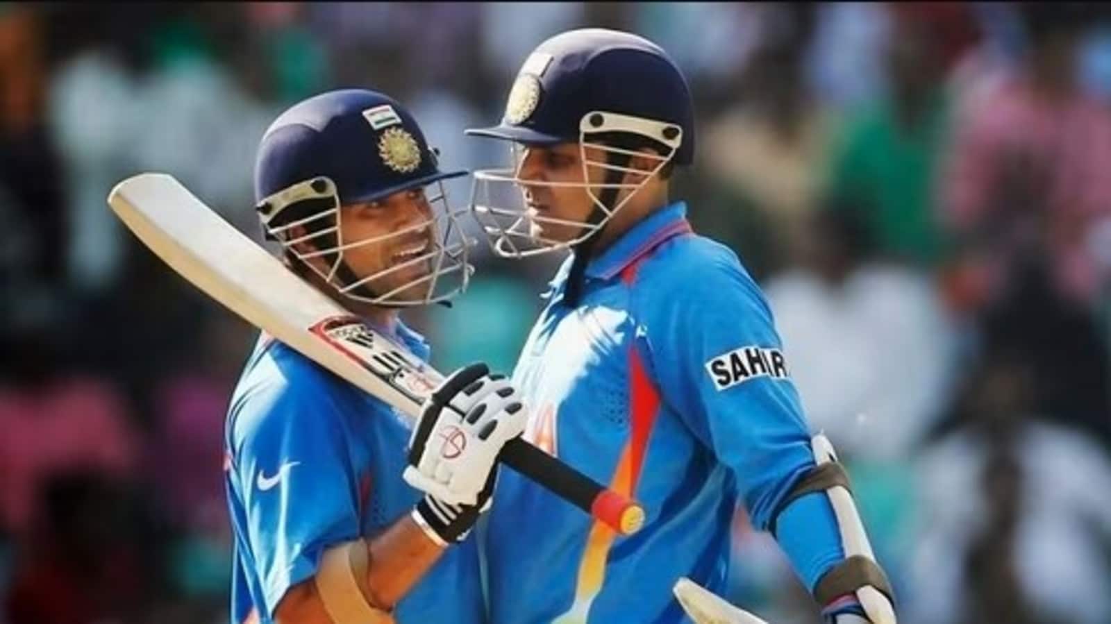 Virender Sehwag and Sachin Tendulkar