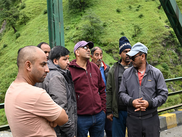 Uttarkashi DM inspects landslide-prone spots on Yamunotri highway