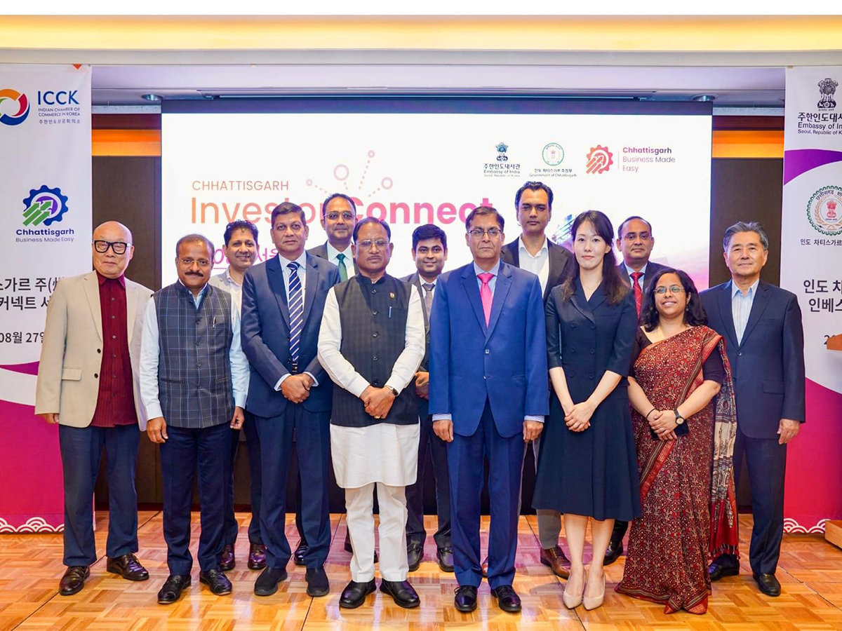 Indian Embassy in South Korea holds event to impress global investors